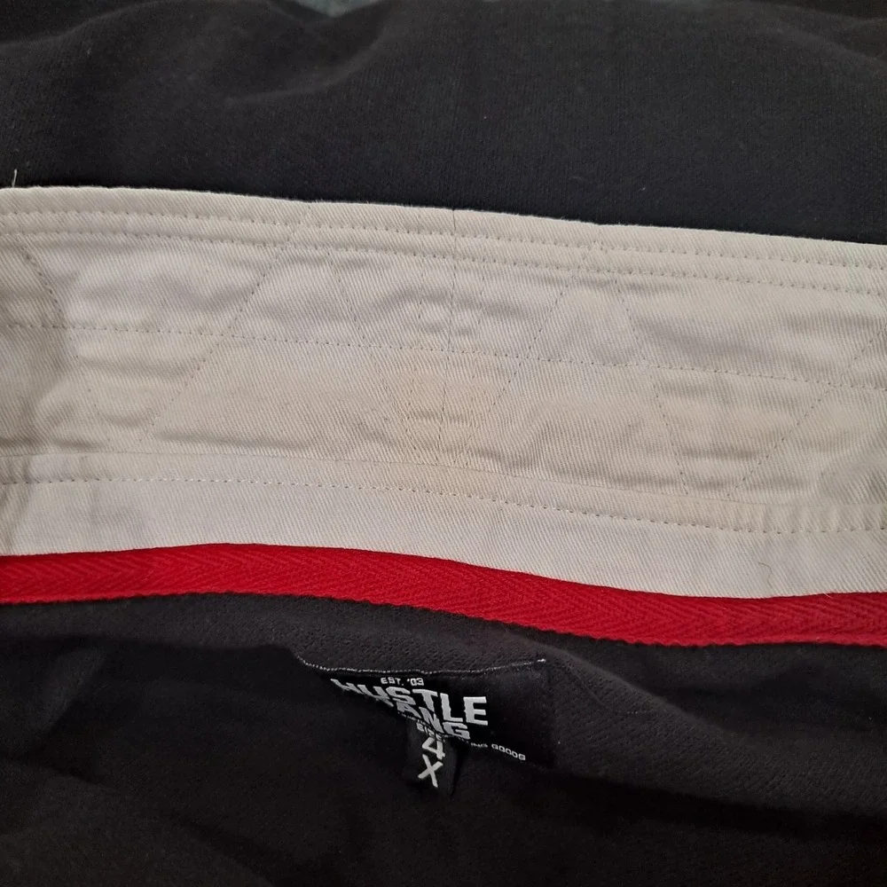 Hustle Gang Men's Graphic Polo Shirt Size 4XL Wolf/Native American - Picture 7 of 7